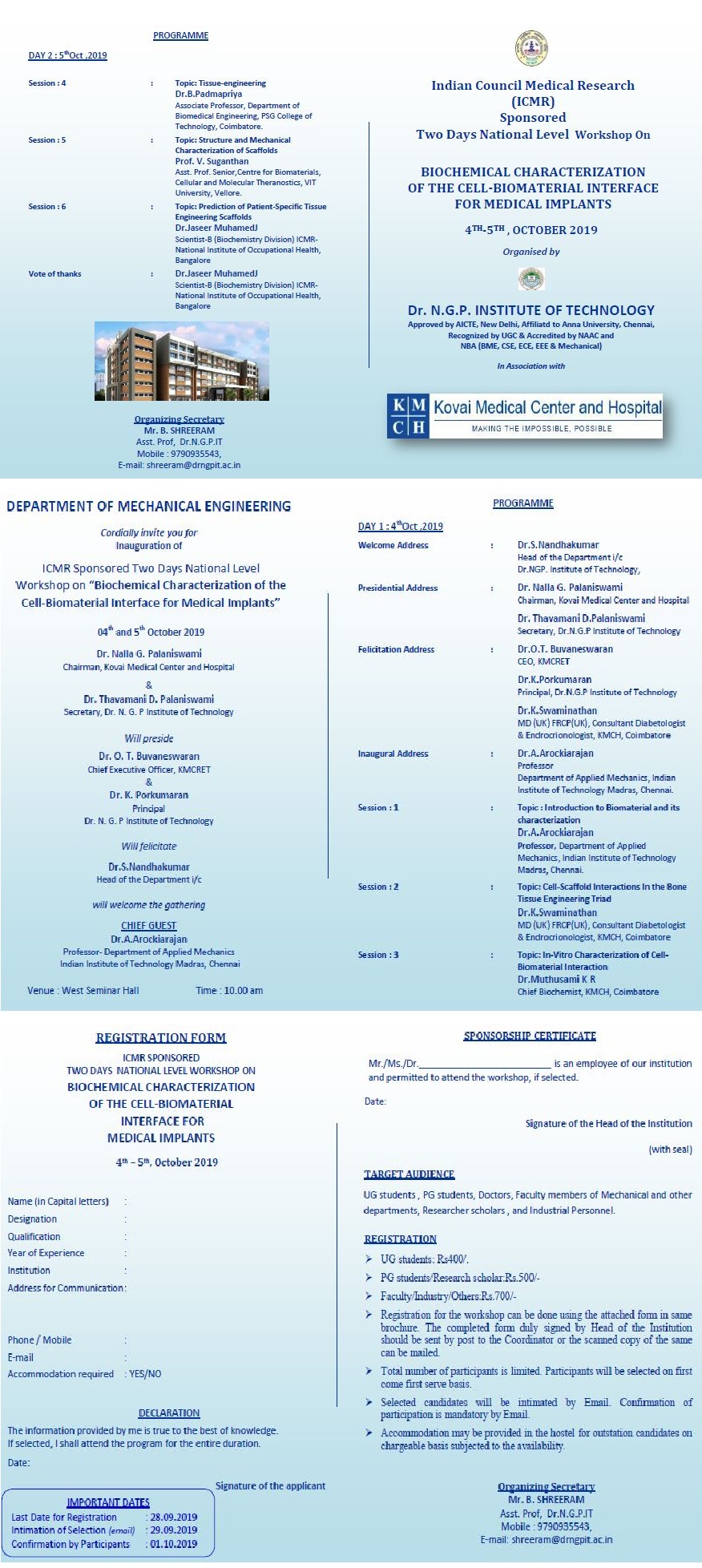 Biochemical Characterization of the Cell-Biomaterial Interface for Medical Implants 2019